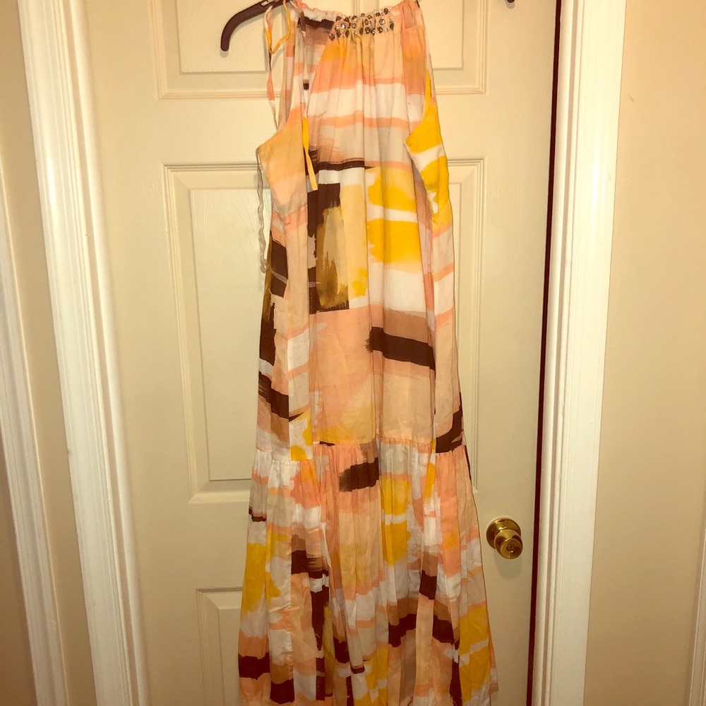 Abstract Print Dress